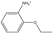 o-Ethoxyanilinium Struktur