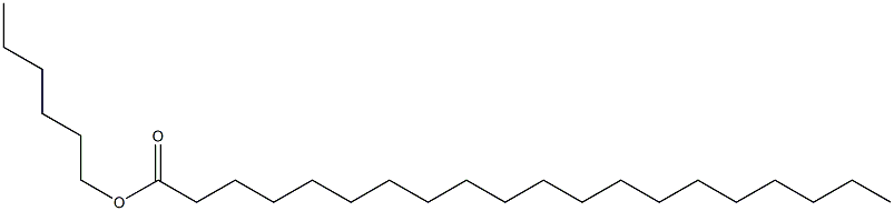 Icosanoic acid hexyl ester Struktur