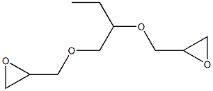 2,2'-[1,2-Butanediylbis(oxymethylene)]bis(oxirane) Struktur