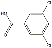 3,5-Dichlorobenzenesulfinic acid Struktur