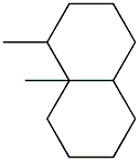 Decahydro-1,8a-dimethylnaphthalene Struktur