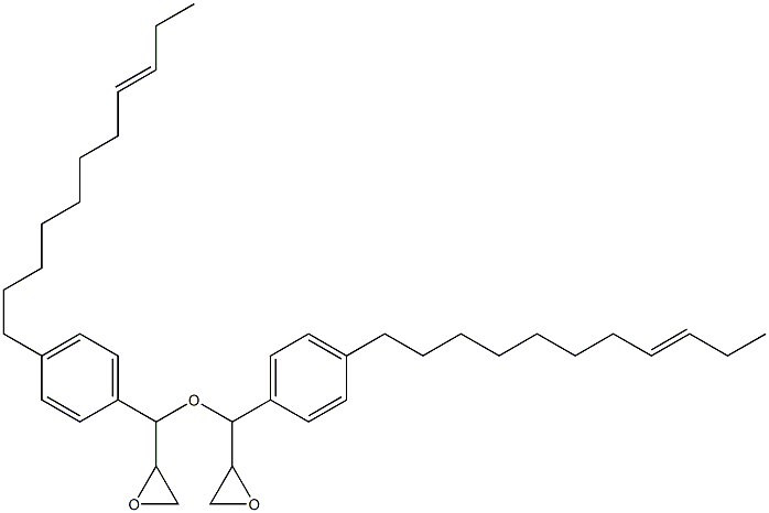 4-(8-Undecenyl)phenylglycidyl ether Struktur