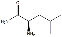 (2R)-2-Amino-4-methylpentanamide Struktur