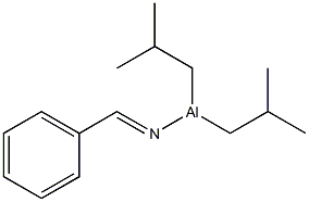 (Benzylideneamino)diisobutylaluminum Struktur