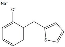 Sodium 2-(2-thenyl)phenolate Struktur