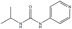 1-Isopropyl-3-(pyridin-4-yl)urea Struktur