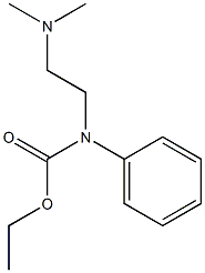 N-[2-(Dimethylamino)ethyl]carbanilic acid ethyl ester Struktur