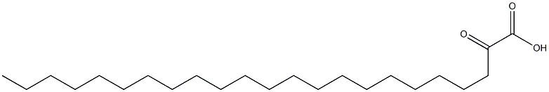 2-Oxotricosanoic acid Struktur