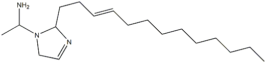 1-(1-Aminoethyl)-2-(3-tridecenyl)-3-imidazoline Struktur