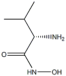 (2S)-2-Amino-3-methylbutanehydroxamic acid Struktur