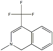 2-Methyl-4-(trifluoromethyl)-1,2-dihydroisoquinoline Struktur