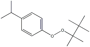 4-Isopropylphenyl 1,1,2,2-tetramethylpropyl peroxide Struktur