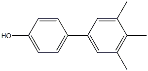 4-(3,4,5-Trimethylphenyl)phenol Struktur