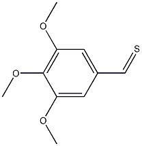 3,4,5-Trimethoxybenzenecarbothialdehyde Struktur