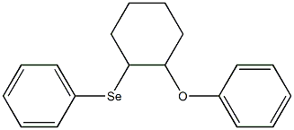 1-Phenoxy-2-(phenylseleno)cyclohexane Struktur