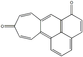 Cyclohepta[a]phenalene-6,10-dione Struktur