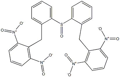 2,6-Dinitrobenzylphenyl sulfoxide Struktur