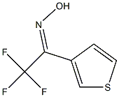 2,2,2-Trifluoro-1-(3-thienyl)ethanone oxime Struktur