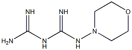 Morpholinobiguanide Struktur