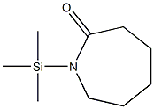 1-(Trimethylsilyl)hexahydro-1H-azepine-2-one Struktur