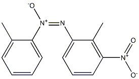 2,2'-Dimethyl-3'-nitroazoxybenzene Struktur