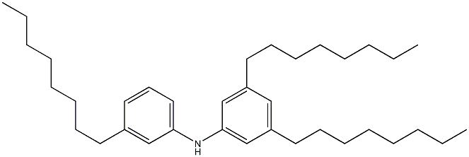 3,3',5'-Trioctyl[iminobisbenzene] Struktur