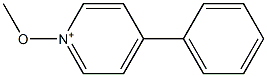 1-Methoxy-4-phenylpyridinium Struktur