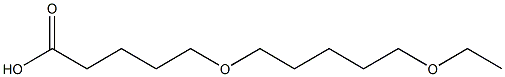 6,12-Dioxamyristic acid Struktur