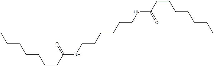 N,N'-(1,6-Hexanediyl)bis(octanamide) Struktur