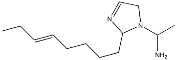 1-(1-Aminoethyl)-2-(5-octenyl)-3-imidazoline Struktur