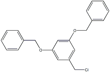 3,5-Bis(benzyloxy)benzyl chloride Struktur