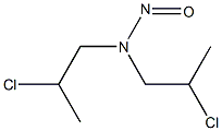 2,2'-Dichloro[1,1'-(nitrosoimino)bispropane] Struktur