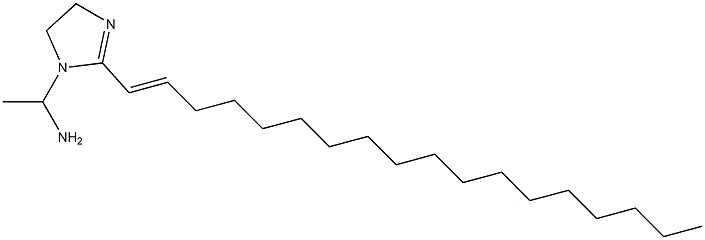 1-(1-Aminoethyl)-2-(1-octadecenyl)-2-imidazoline Struktur