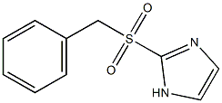 2-Benzylsulfonyl-1H-imidazole Struktur