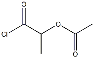 2-Acetoxypropionic acid chloride Struktur