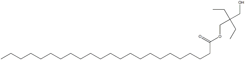 2,2-Diethyl-1,3-propanediol 1-tricosanoate Struktur