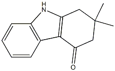 2,2-Dimethyl-1,2-dihydro-9H-carbazole-4(3H)-one Struktur