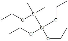 1,1,1,2-Tetraethoxy-2,2-dimethyldisilane Struktur