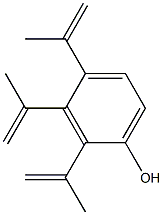 2,3,4-Triisopropenylphenol Struktur