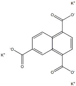 1,4,6-Naphthalenetricarboxylic acid tripotassium salt Struktur