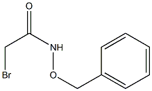 2-Bromo-N-(benzyloxy)acetamide Struktur