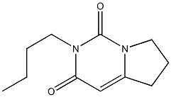 2-Butyl-6,7-dihydropyrrolo[1,2-c]pyrimidine-1,3(2H,5H)-dione Struktur