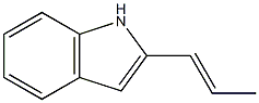 2-[(E)-1-Propenyl]-1H-indole Struktur