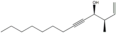 (1S)-1-[(R)-1-Methyl-2-propenyl]-2-decyn-1-ol Struktur