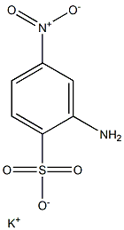 2-Amino-4-nitrobenzenesulfonic acid potassium salt Struktur