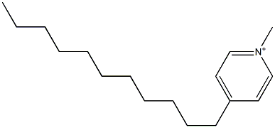 1-Methyl-4-undecylpyridinium Struktur