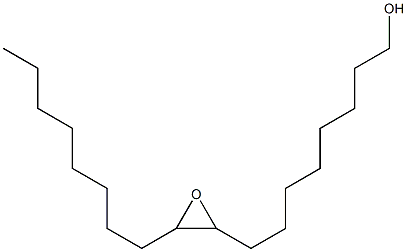 9,10-Epoxy-1-octadecanol Struktur