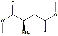 (2R)-2-Aminosuccinic acid dimethyl ester Struktur