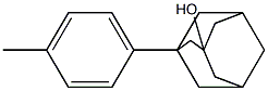 3-Hydroxy-1-(4-methylphenyl)adamantane Struktur