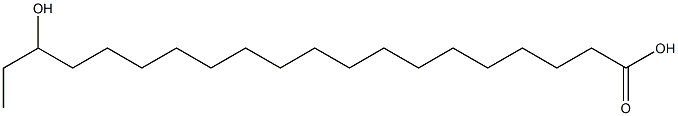 18-Hydroxyicosanoic acid Struktur